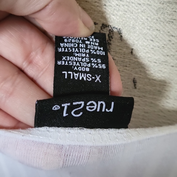 White bodysuit - Picture 3 of 3